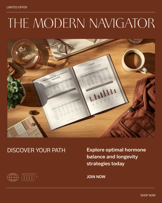 The Modern HRT and Longevity Navigator lifestyle preview - Poppys Field