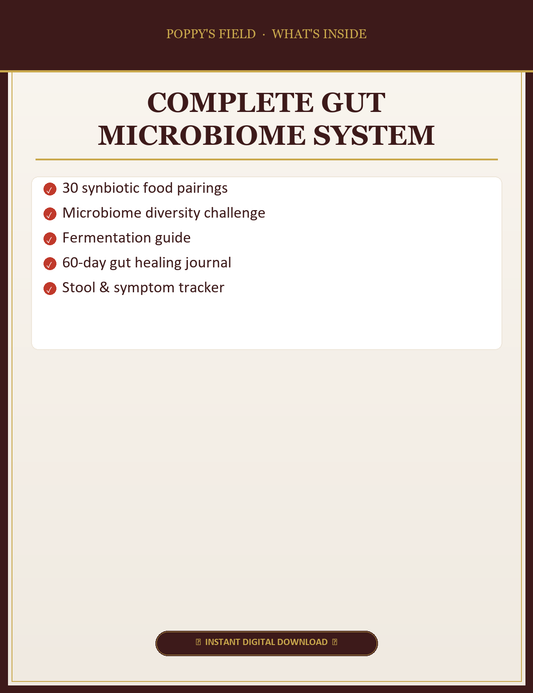 Complete Gut Microbiome System — What's Inside