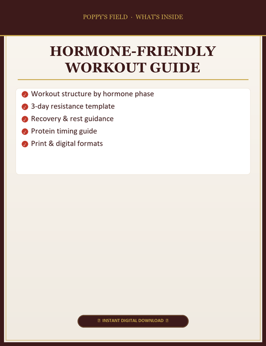 Hormone-Friendly Workout Guide — What's Inside