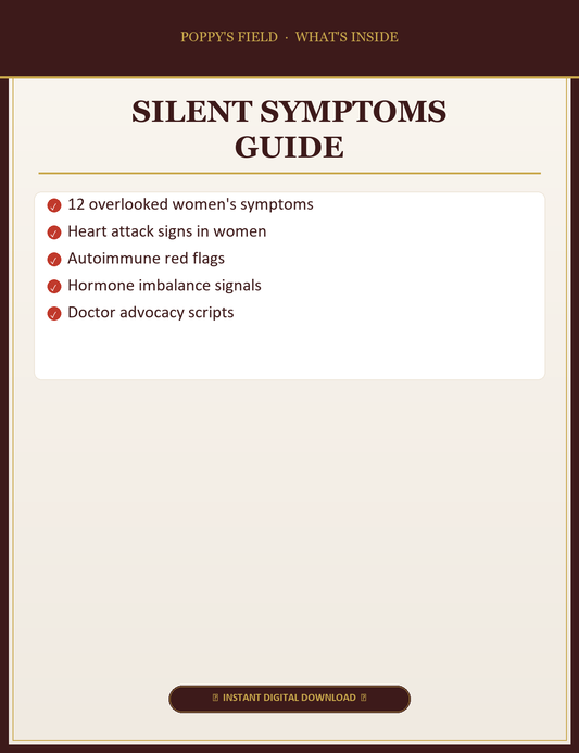 Silent Symptoms Guide — What's Inside