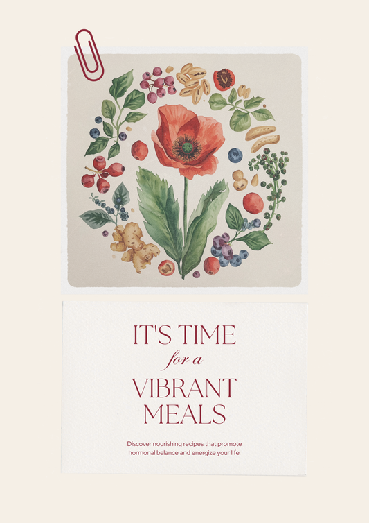 Anti-Inflammatory Meal Prep for Hormonal Balance - High-Protein 8-Week Planner - Poppys Field