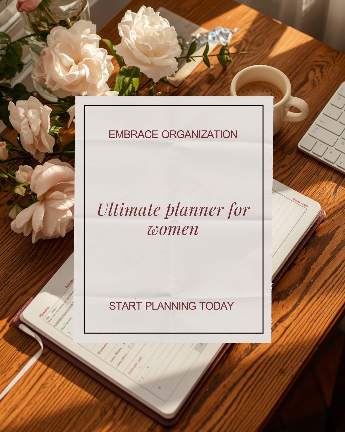 ADHD Womens Ultimate Planner Bundle lifestyle preview - Poppys Field