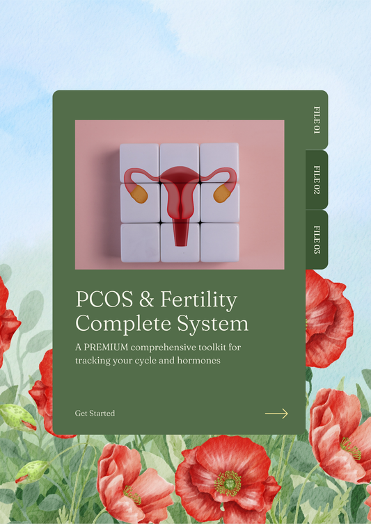 PCOS and Fertility Complete System - Premium Bundle by Poppys Field