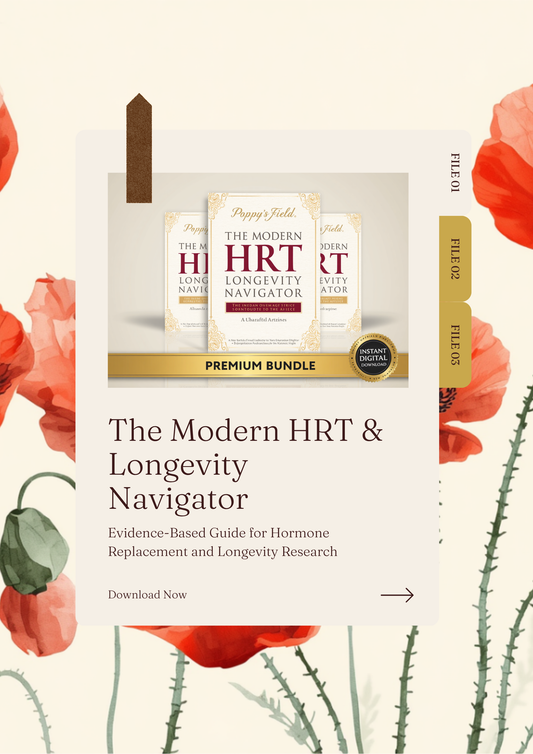 The Modern HRT and Longevity Navigator - Premium Bundle by Poppys Field