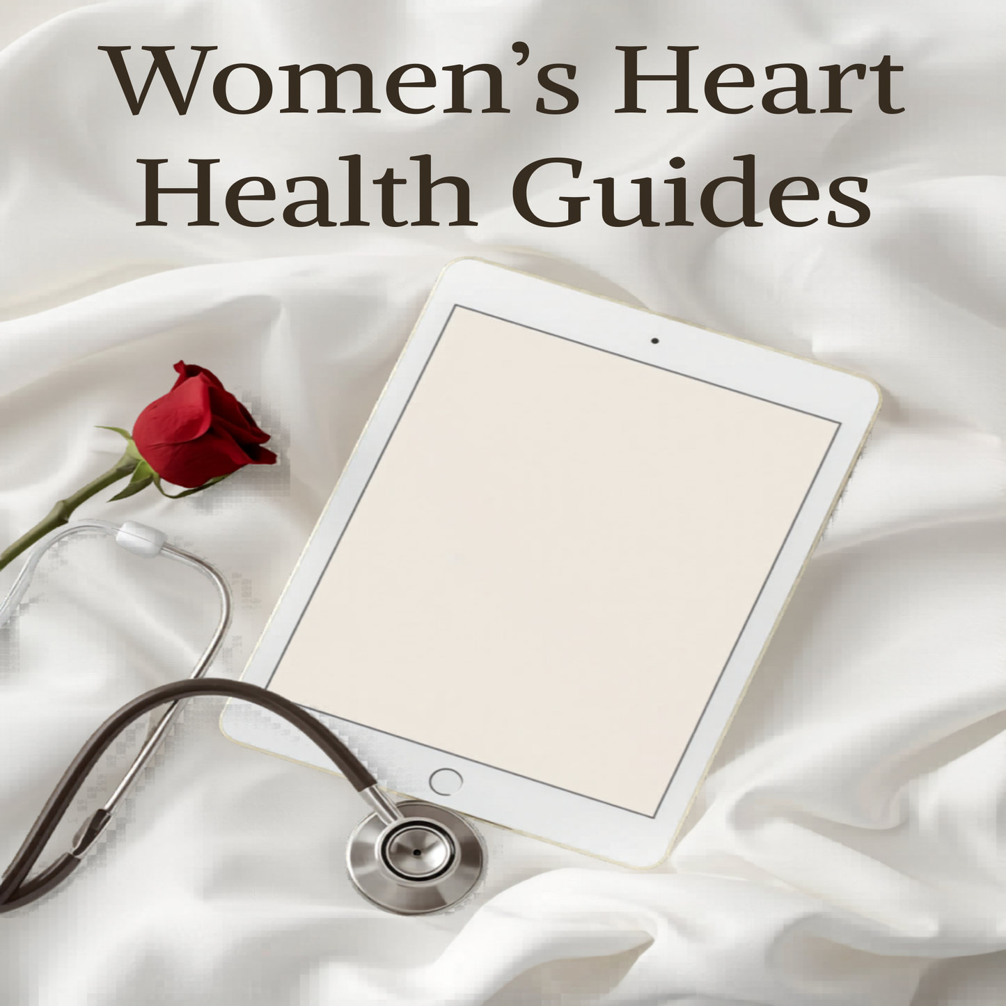 Poppy's Field women's heart health guides — lifestyle mockup