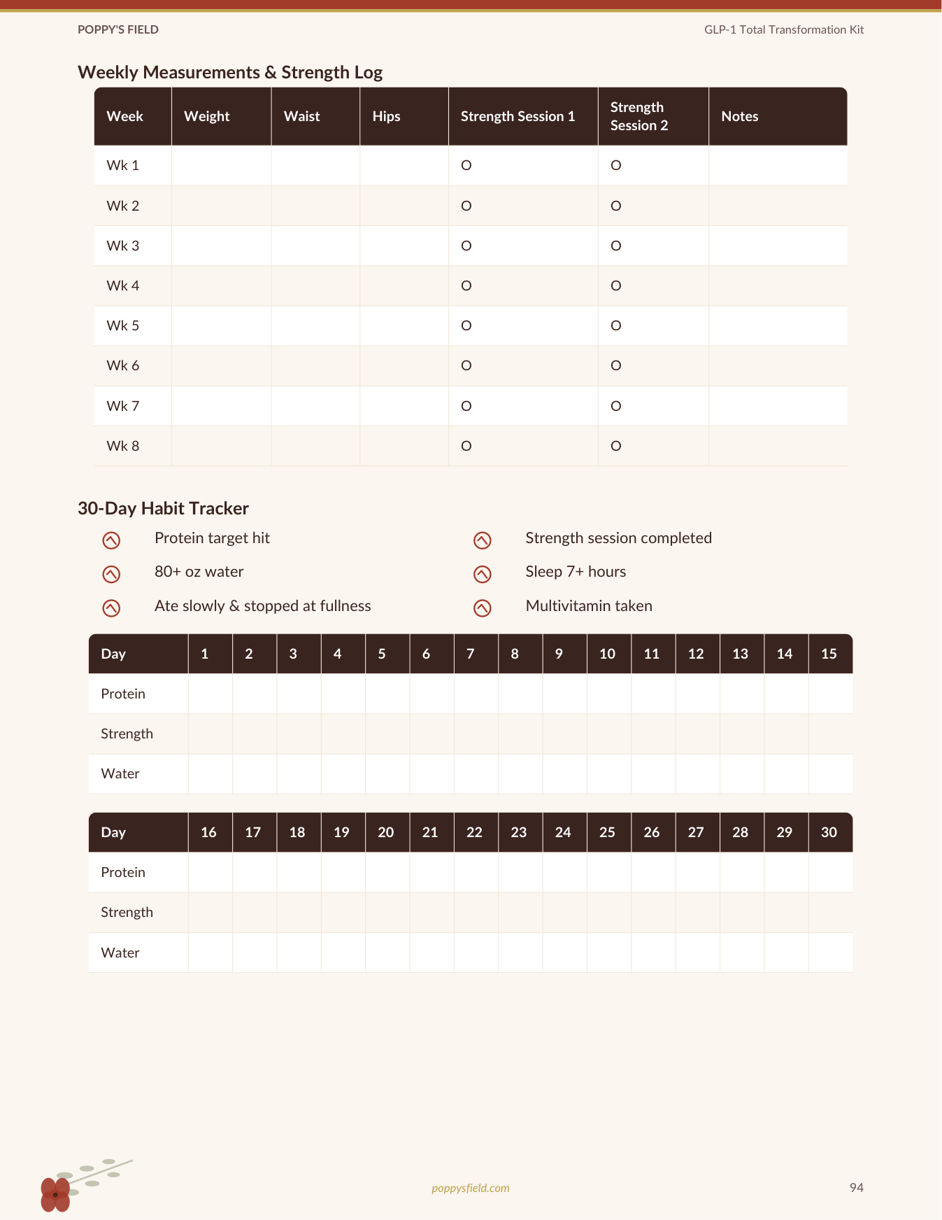GLP-1 Total Transformation Kit — Poppy's Field (preview 3)