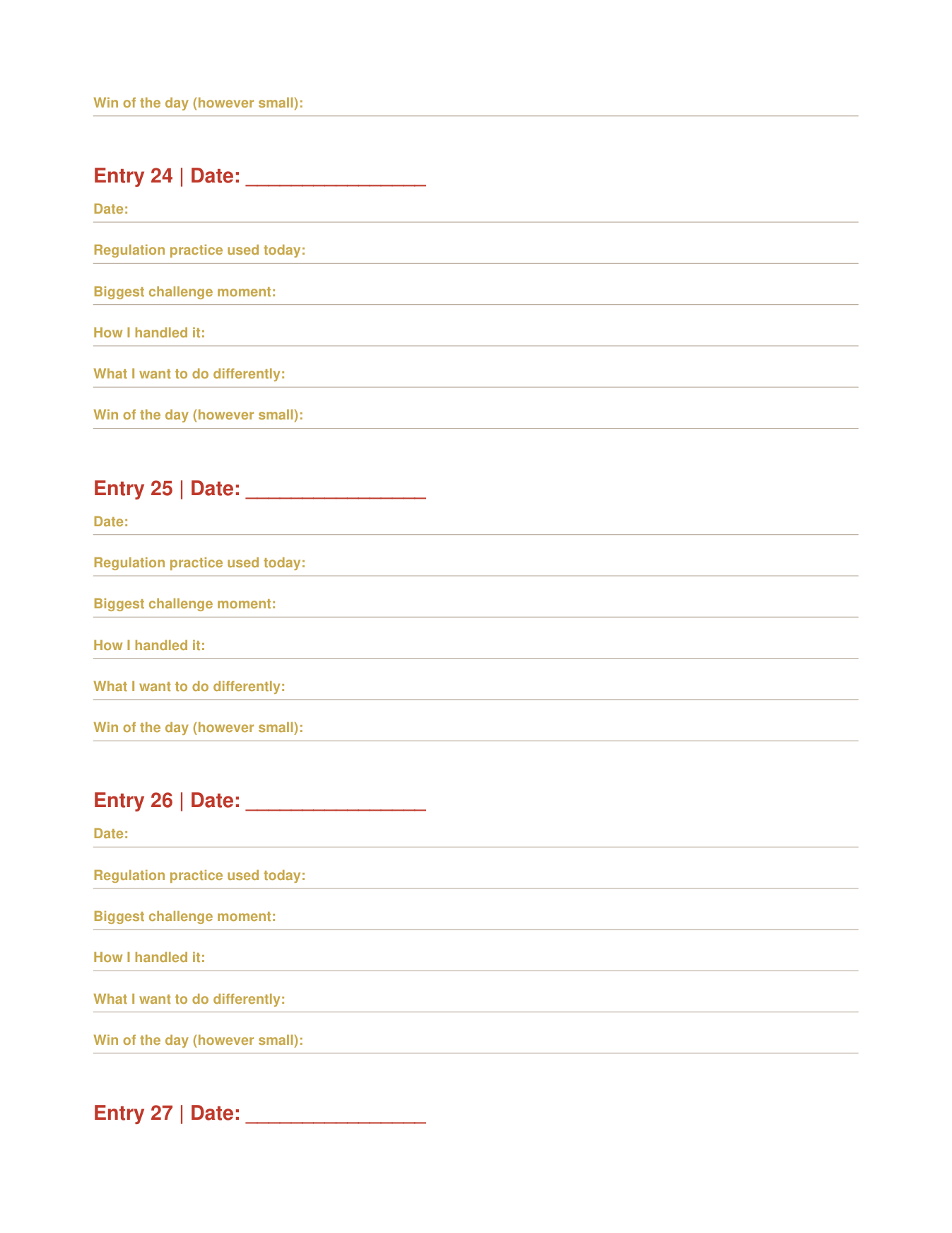 The Complete Regulated Parent Toolkit — Poppy's Field (preview page 5)