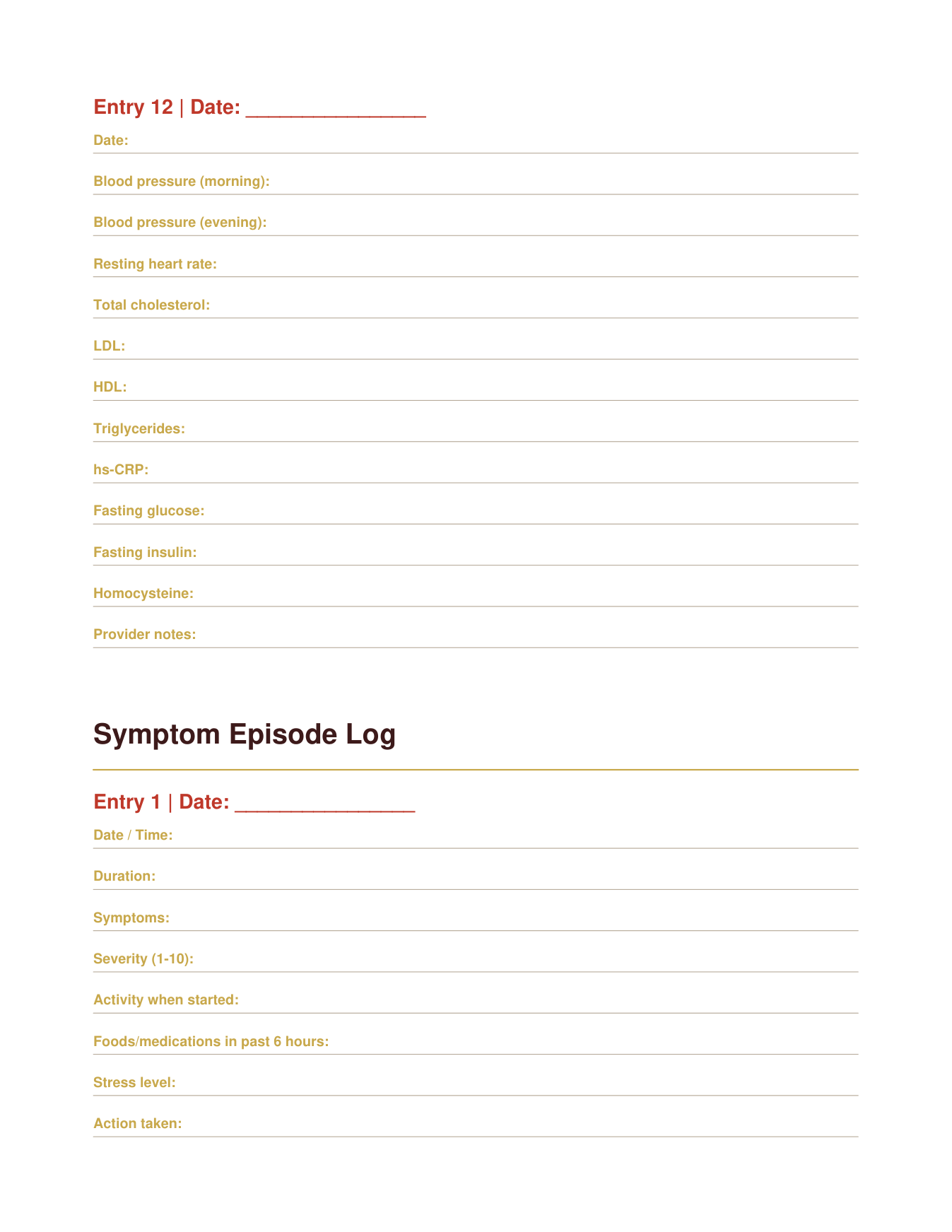 The Complete Women's Cardiac Health System — Poppy's Field (preview page 3)