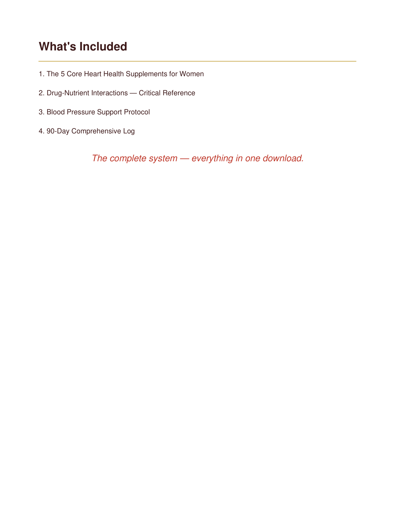 The Complete Heart Health Supplement & Monitoring System — Poppy's Field (preview 1)
