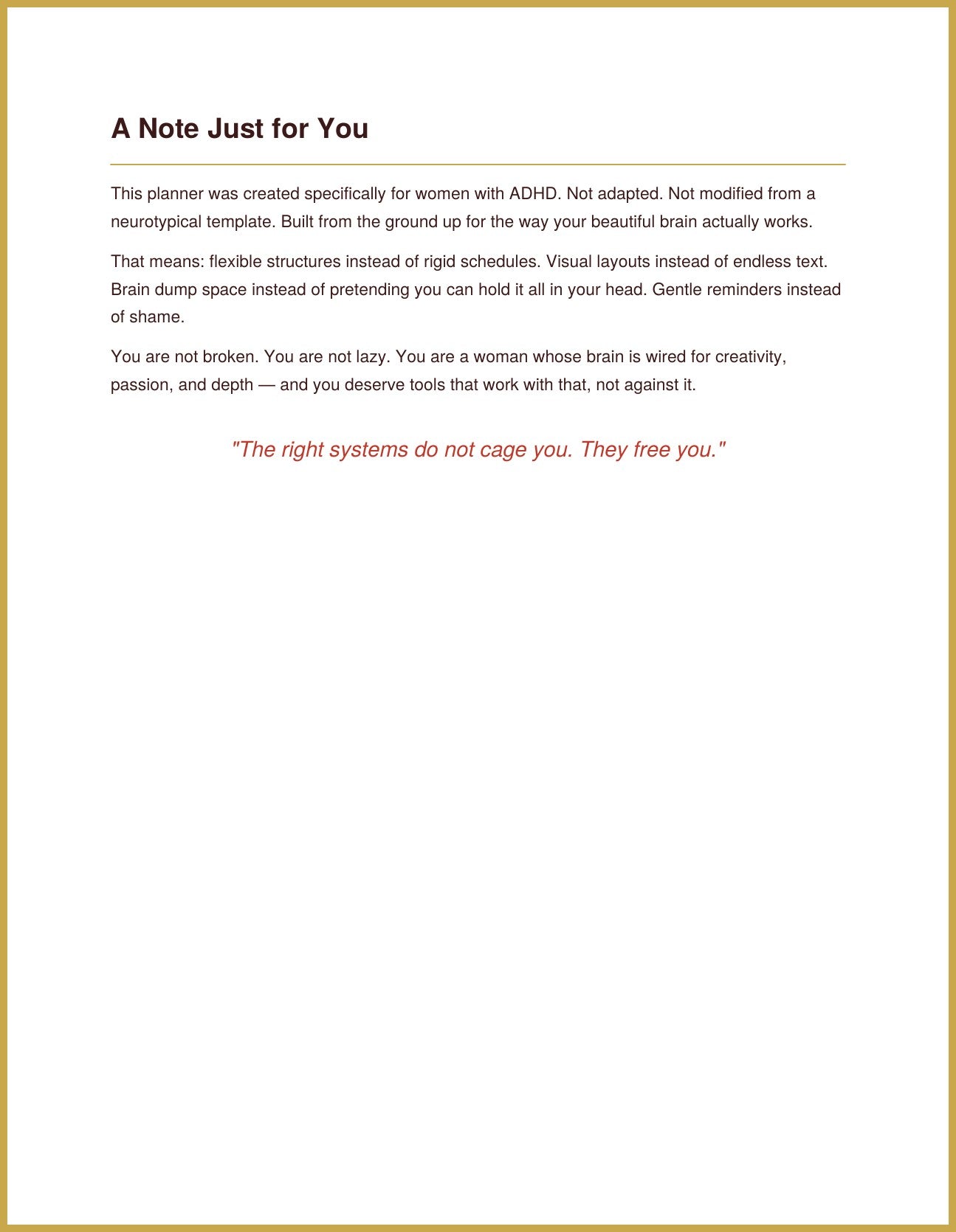 ADHD Women's Ultimate Planner Bundle Preview 2