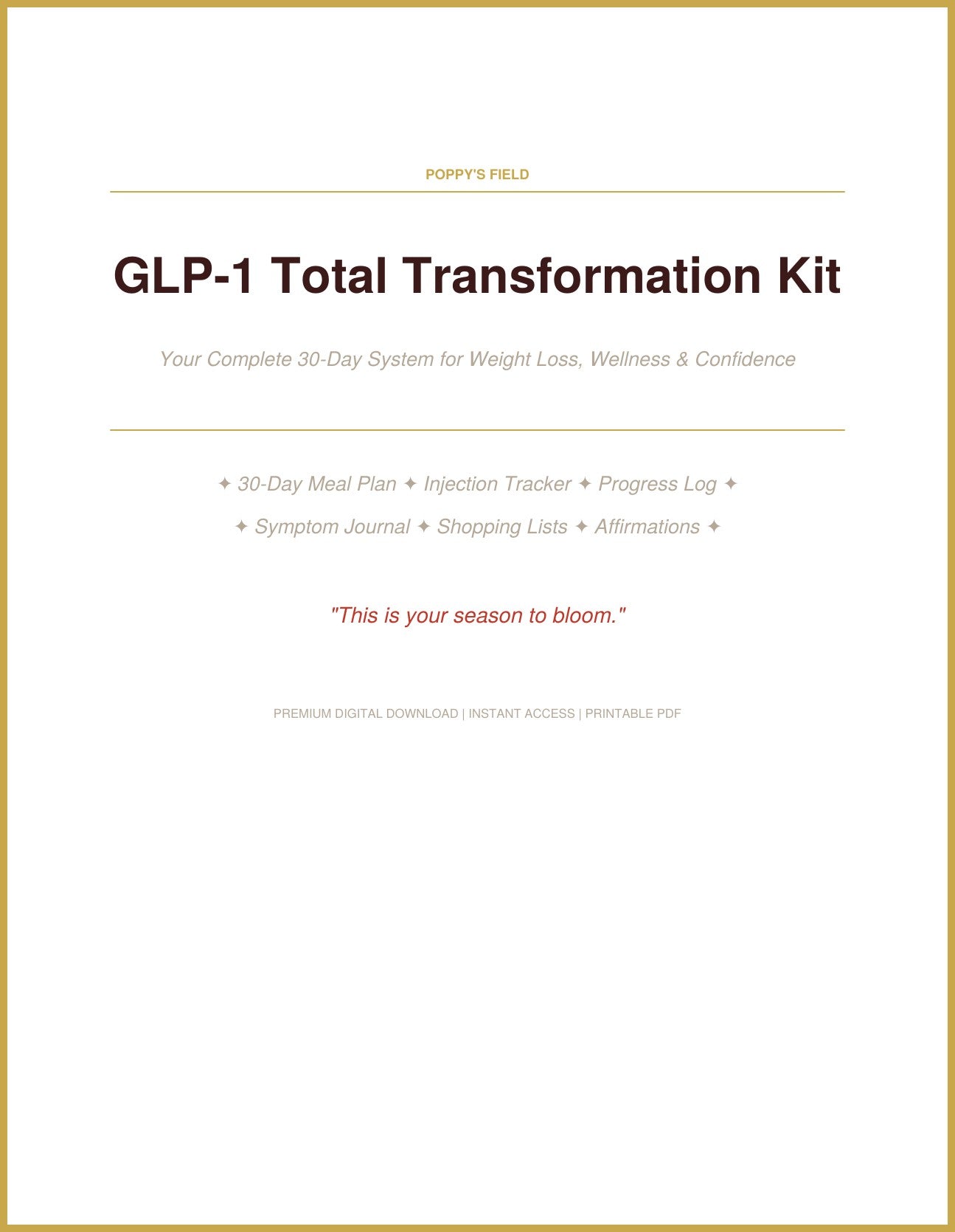 GLP-1 Total Transformation Kit Preview 1