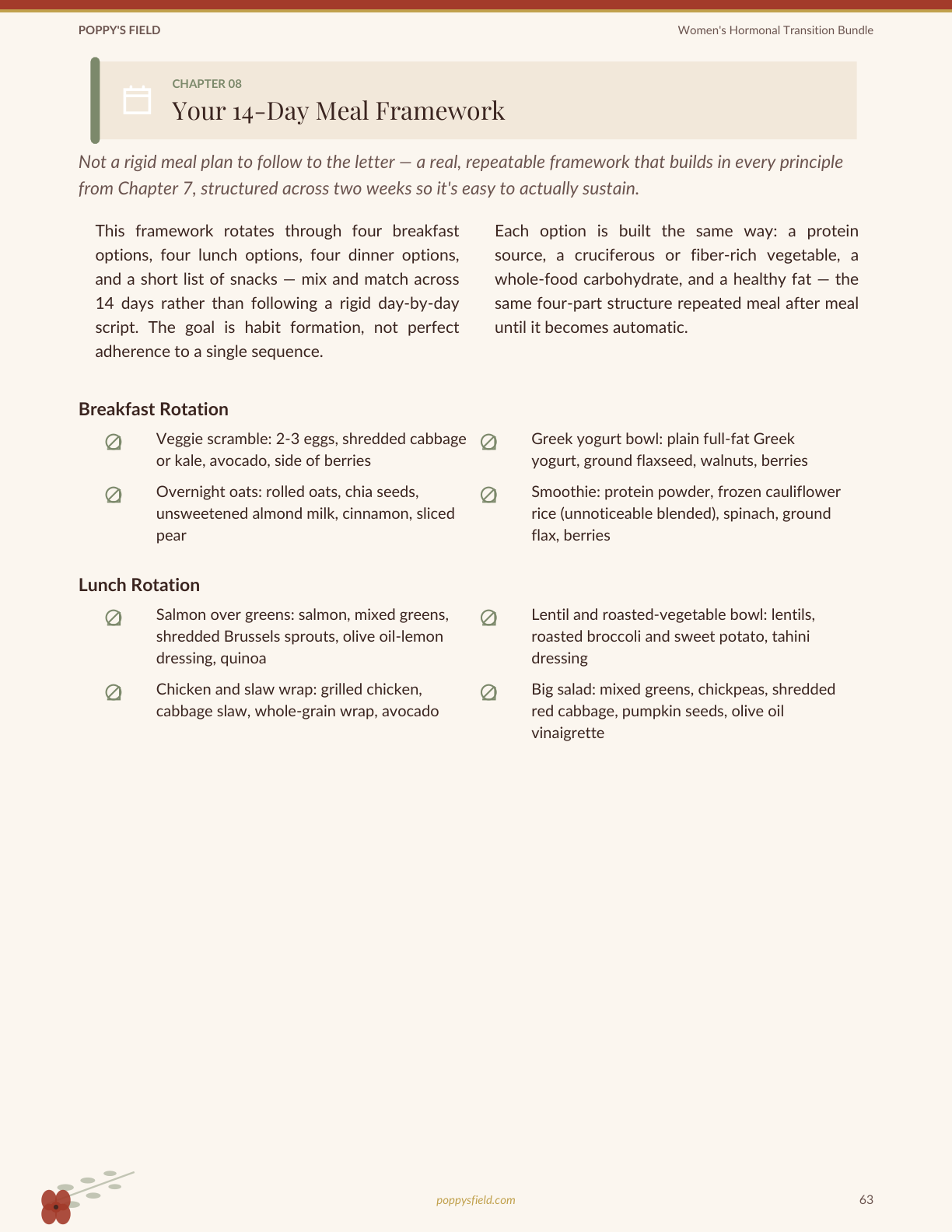 hormonaltransition bundle — Poppy's Field (preview 3)