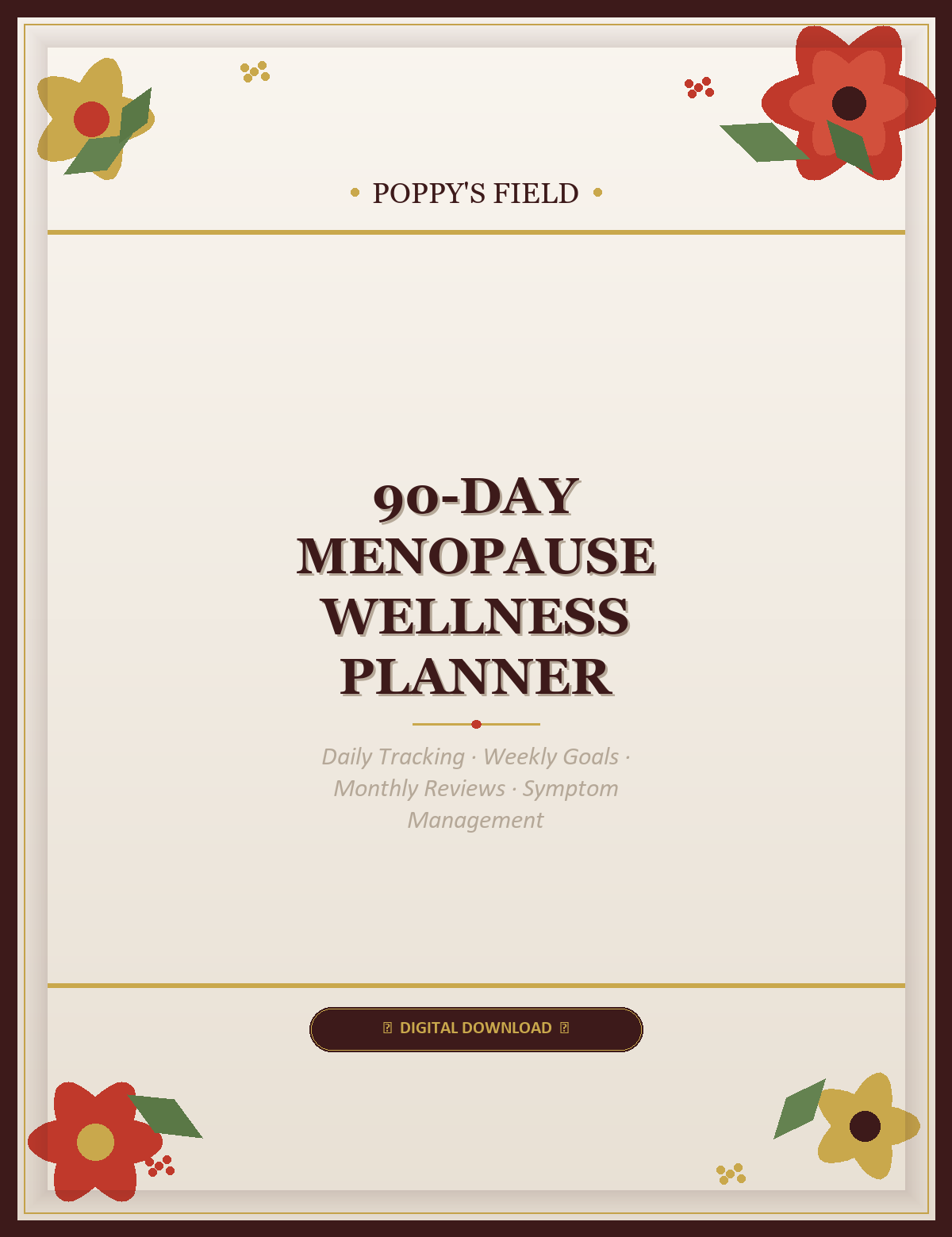 90-Day Menopause Wellness Planner Cover