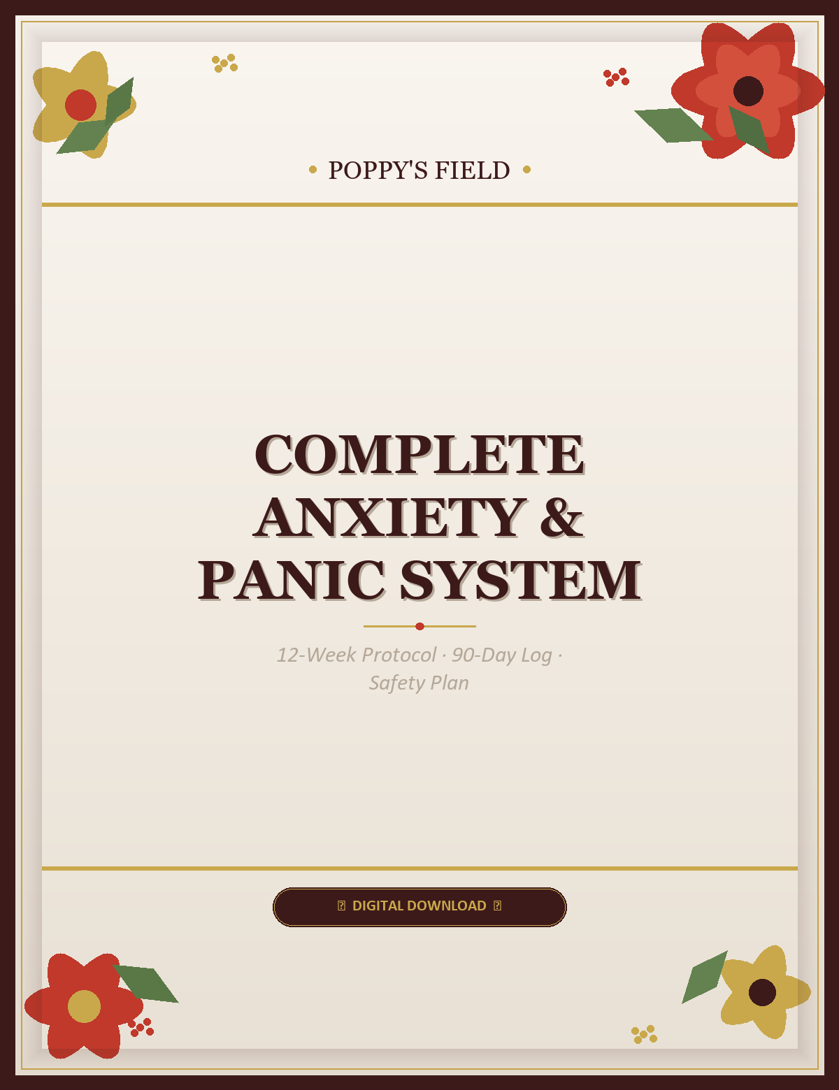 Complete Anxiety & Panic System