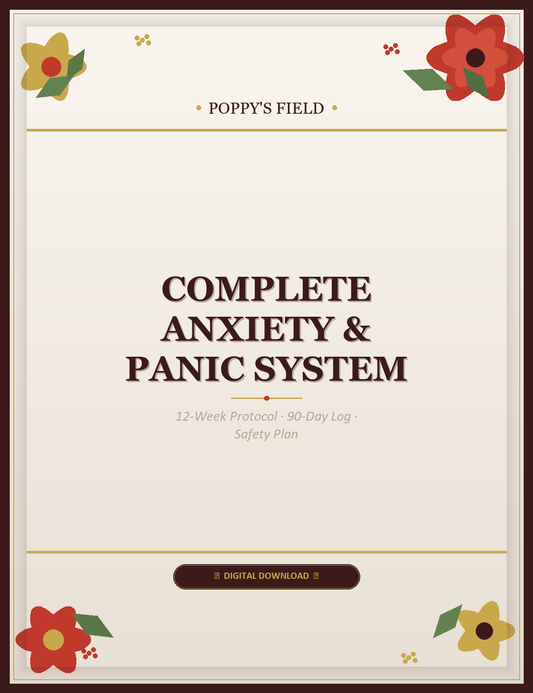 Complete Anxiety & Panic System