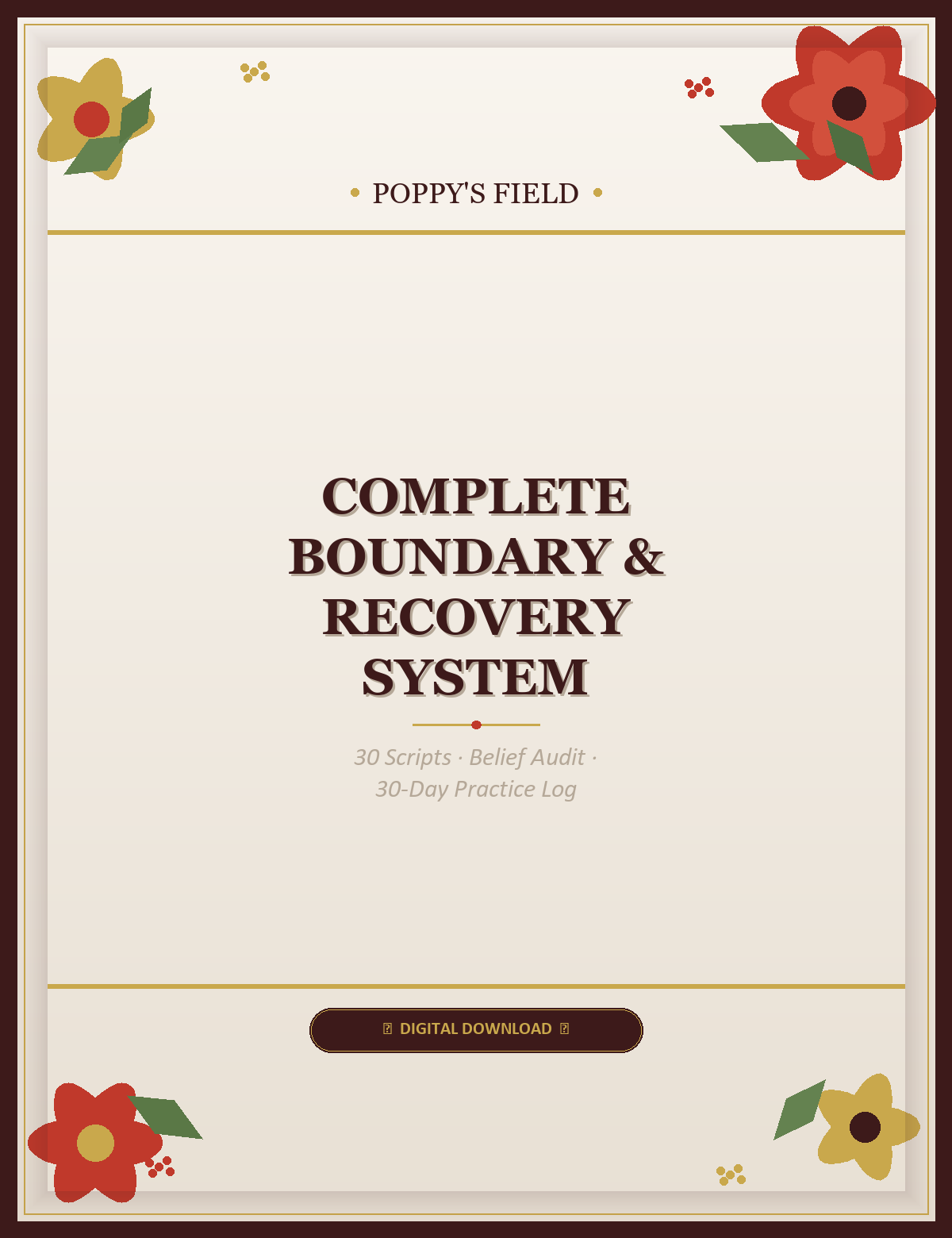 Complete Boundary & Recovery System