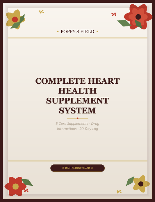 Complete Heart Health Supplement System