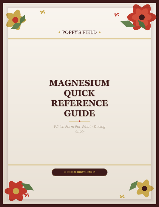 Magnesium Quick Reference Guide
