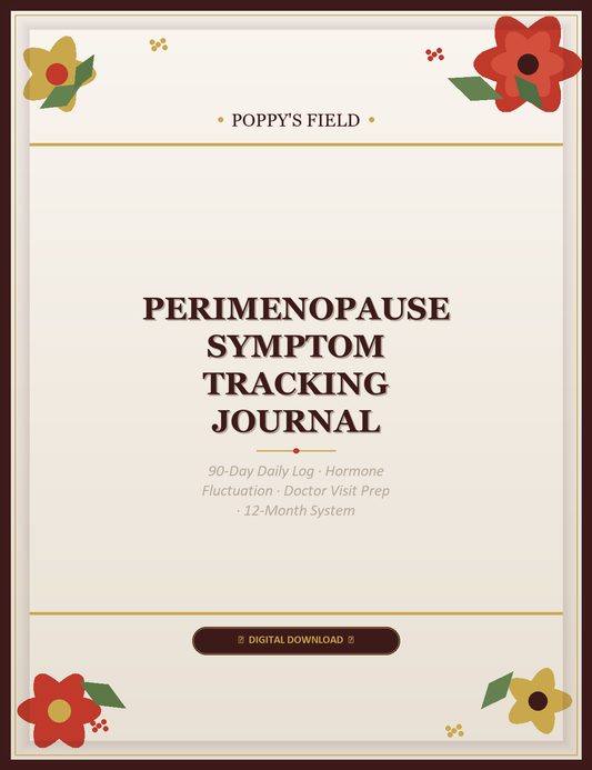 Perimenopause Symptom Tracking Journal Cover