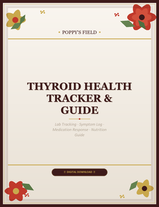 Thyroid Health Tracker & Guide Cover
