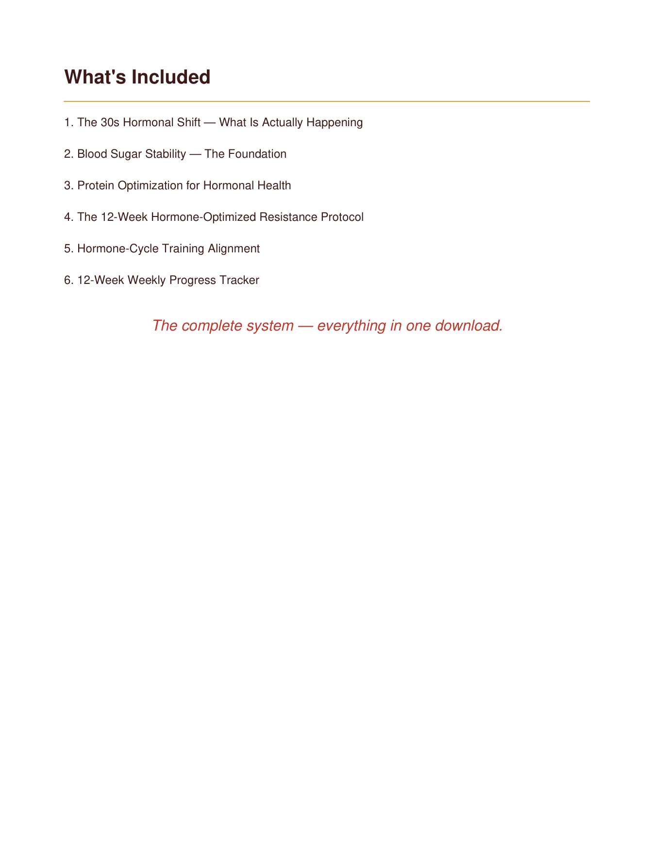 The Complete Hormone & Metabolism Optimization System — Poppy's Field (preview 1)
