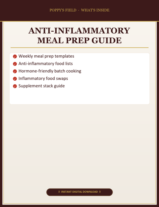 Anti-Inflammatory Meal Prep Guide — What's Inside