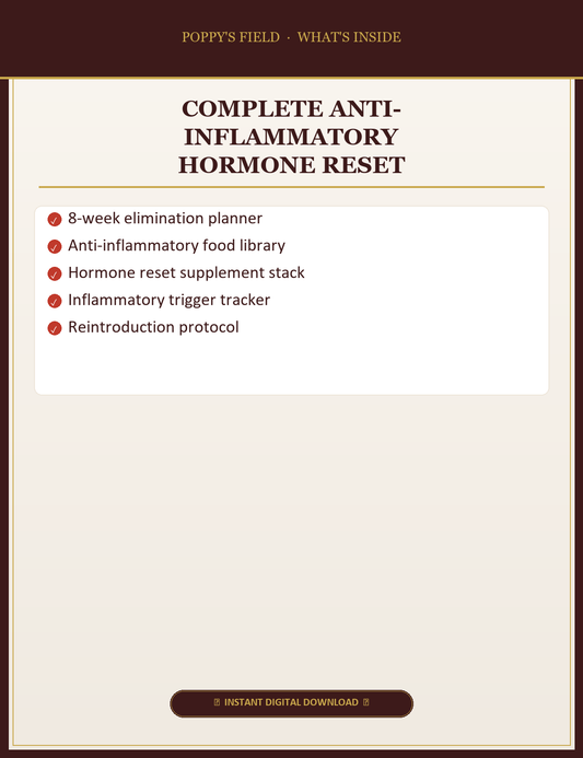 Complete Anti-Inflammatory Hormone Reset — What's Inside