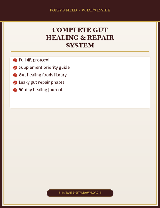 Complete Gut Healing & Repair System — What's Inside
