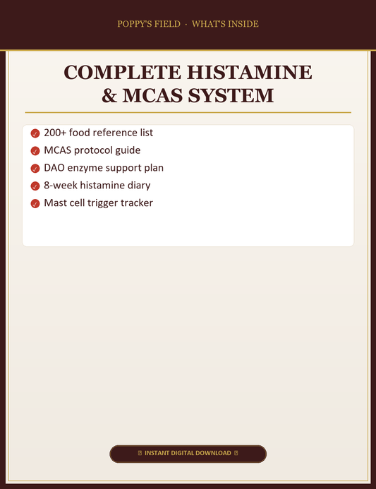 Complete Histamine & MCAS System — What's Inside