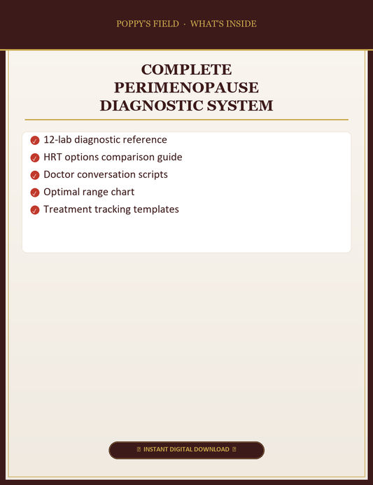 Complete Perimenopause Diagnostic System — What's Inside