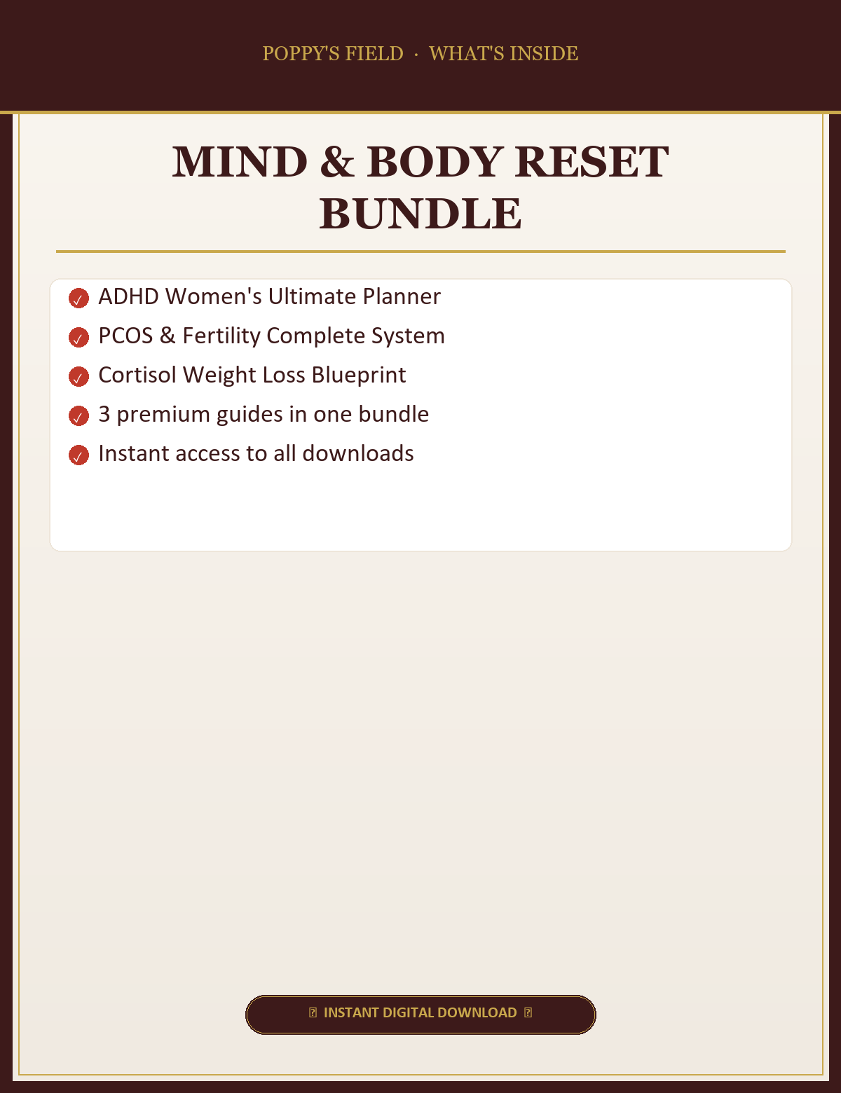 Mind & Body Reset Bundle — What's Inside